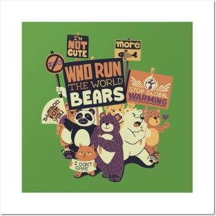 Who Run The World Bears Posters and Art